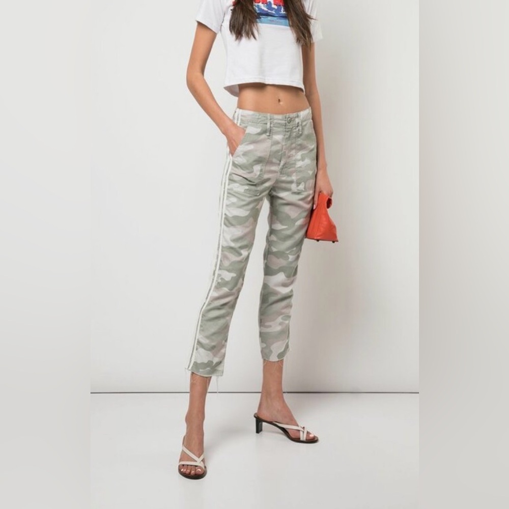 Mother Shaker chopped cropped camo